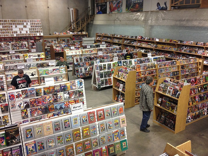 Tons of older mint and near mint comics